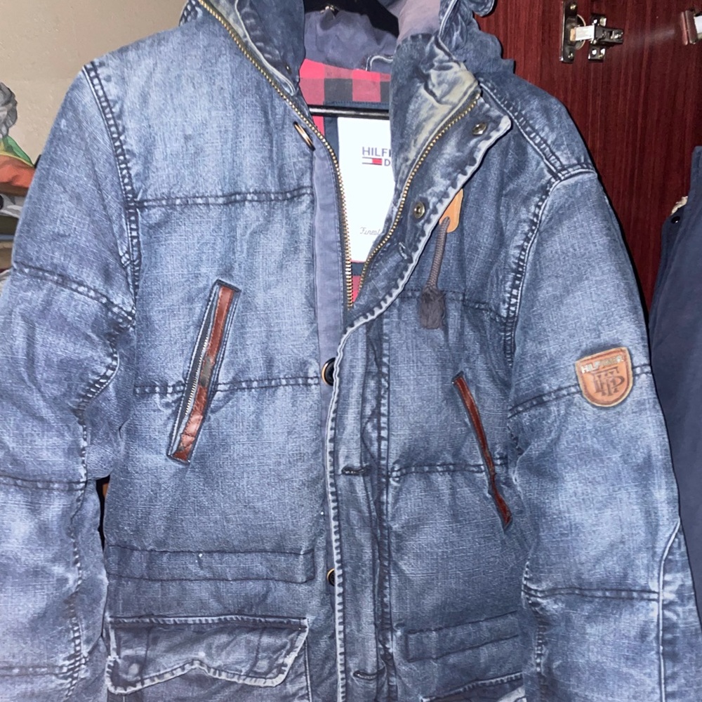 Exclusive limited edition denim Tommy Hilfiger jacket size medium